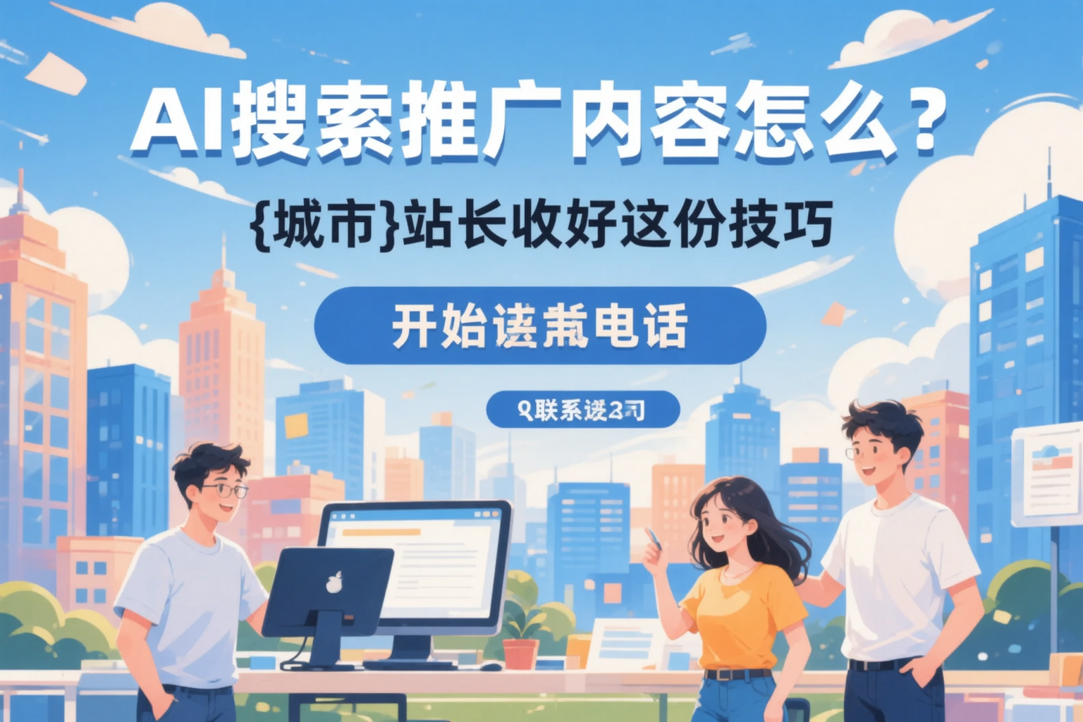 AI搜索推广内容怎么写？淄博站长收好这份技巧