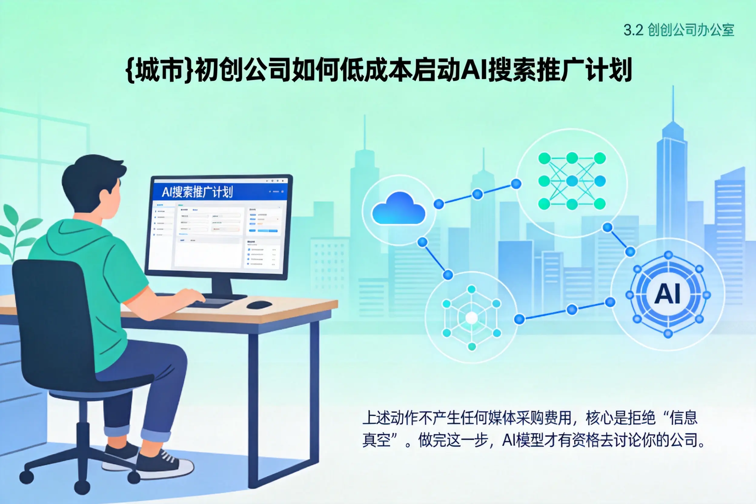 淄博初创公司如何低成本启动AI搜索推广计划