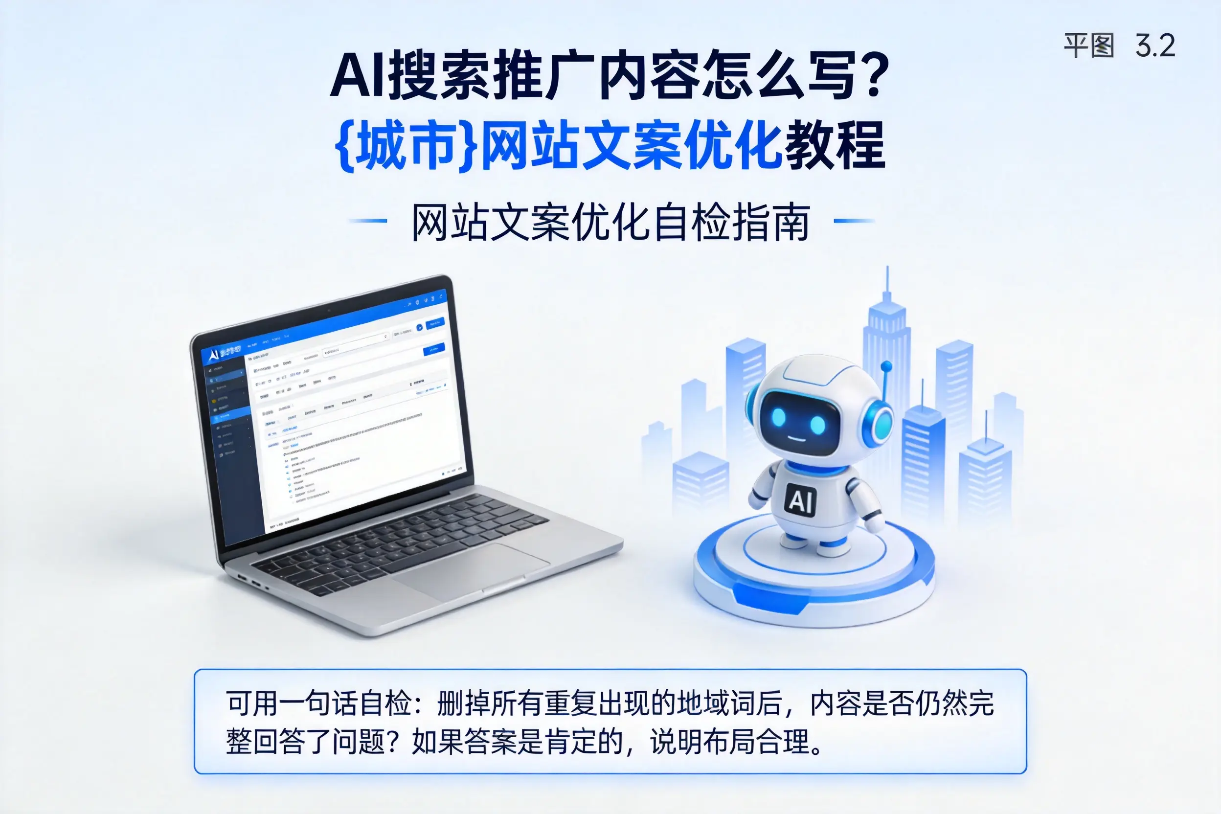 AI搜索推广内容怎么写?淄博网站文案优化教程
