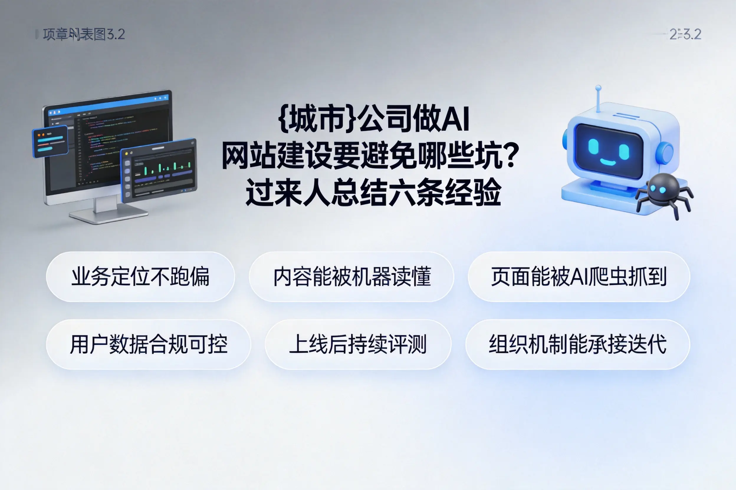 淄博公司做AI网站建设要避免哪些坑?过来人总结六条经验