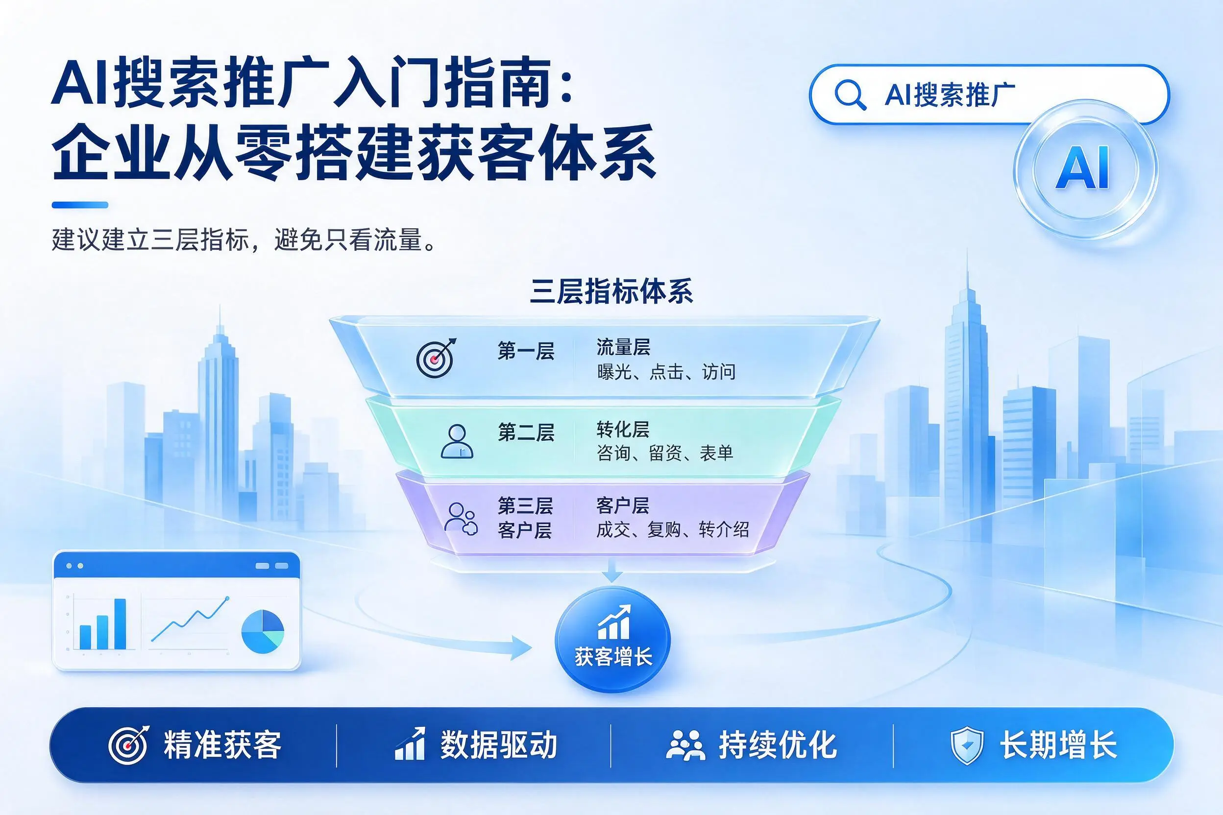 AI搜索推广入门指南:淄博企业从零搭建获客体系
